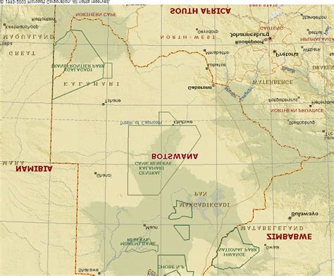 Kalahari Desert On A Map Filekalahari Desert And Kalahari Basin Map