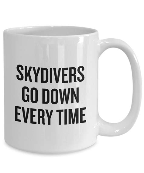Funny Skydiver Mug Skydiving T Idea Parachuting Present Etsy