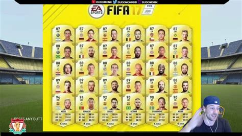 Fifa 17 Highest Rated Playersfifa 17 Player Ratings Youtube