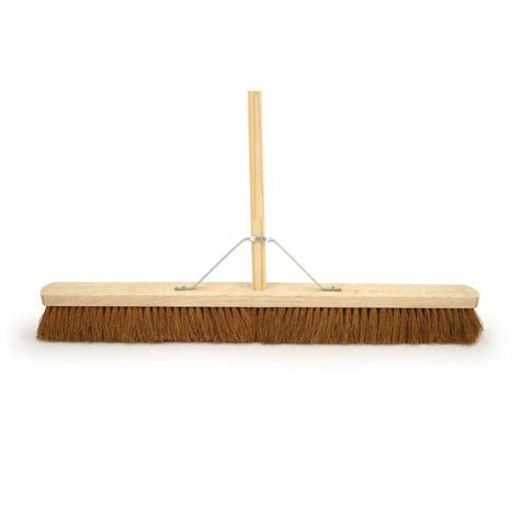 36″ Soft Coco Wooden Broom With Stay Litelines