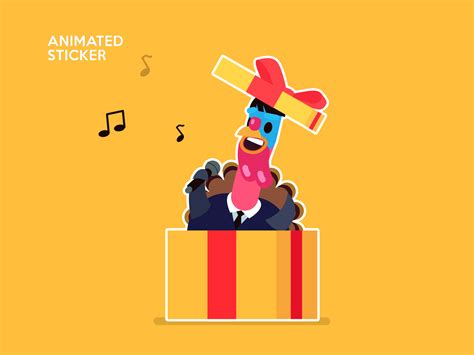 Surprise Telegram Animated Stickers by Bohdan on Dribbble