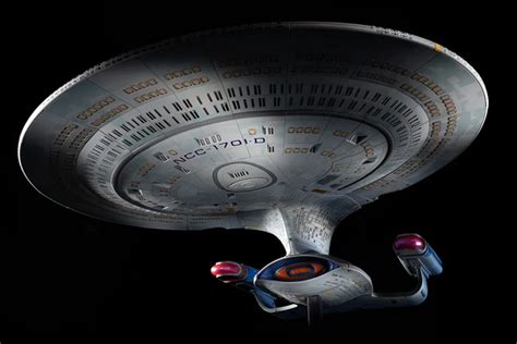 A Gigantic Sized Star Trek The Next Generation Enterprise D Replica