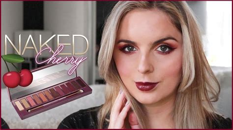 Urban Decay Naked Cherry Palette Review Glam Vampy Fall Makeup
