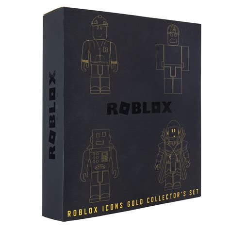 Action Figure Insider Roblox Roblox Icons Gold Collectors Set Rob0527