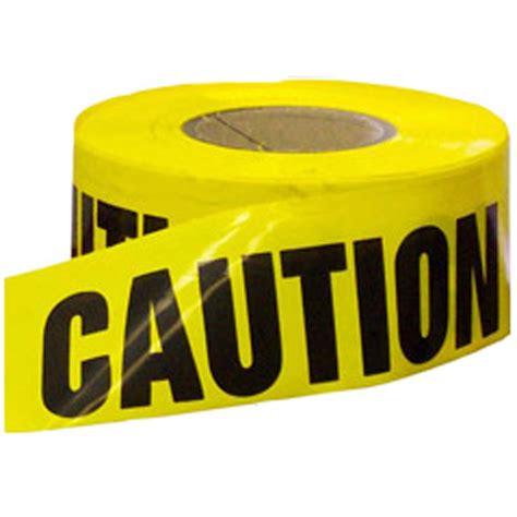 Caution Tapes 3″ X 1000′ Kh Metals And Supply