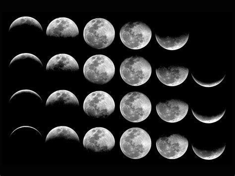 Moon Phases Wallpapers Top Free Moon Phases Backgrounds Wallpaperaccess