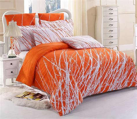 Shop for orange comforter sets at bed bath & beyond. Orange Bed Sheet Sets fall Sale | Bedroom orange, Bedding ...