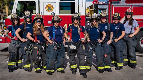 clearwater s female firefighters hope to inspire next generation