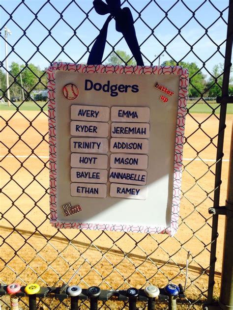 Pin By Jackie Matney On Play Ball Team Mom Baseball Baseball Lineup