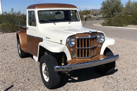 1961 Willys Jeep Pickup 4x4 3 Speed W Overdrive For Sale On Bat