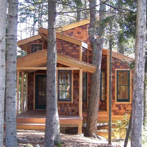 Tiny House In The Trees 350 Sq Ft Of Bliss Tiny House Pins Cottage