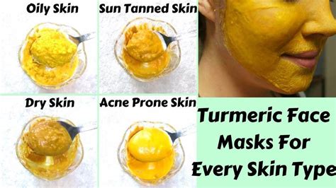 Turmeric Face Masks For Every Skin Type For Fair Glowing And