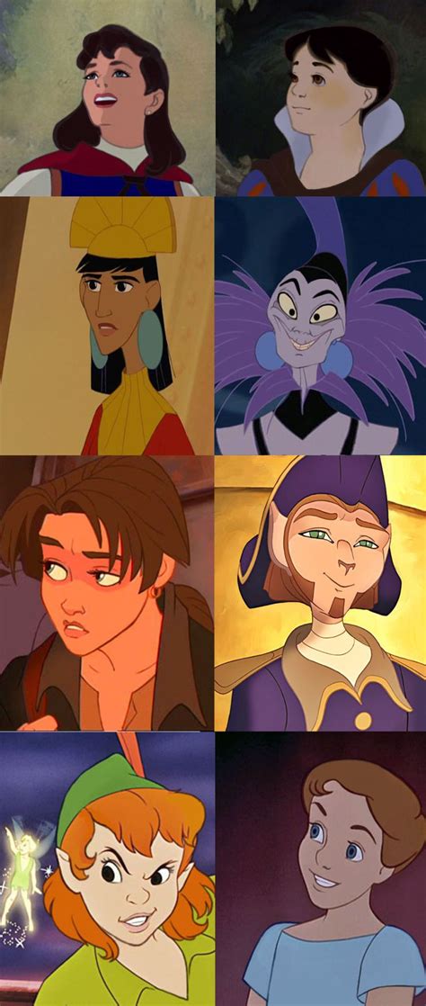 Disney Character Genderbends By Lettherebedoodles Disney Fan Art Disney Animation Gender