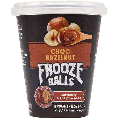 Frooze Balls Choc Hazelnut 210g Woolworths
