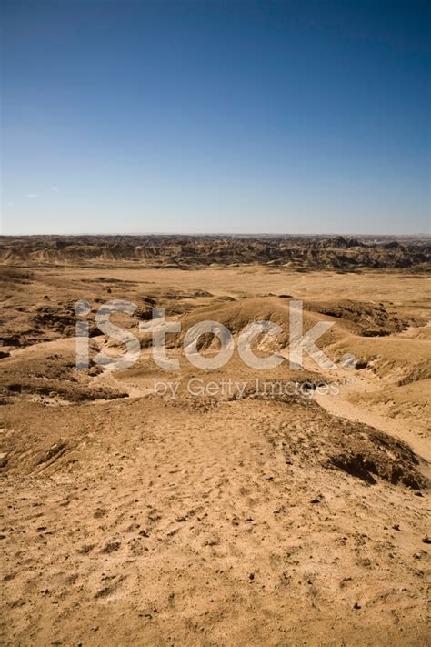 African Desert Landscape Stock Photo Royalty Free Freeimages