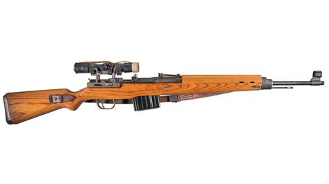 Walther Ac 45 Code G43 Sniper Rifle With Scope Rock Island Auction