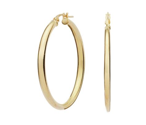Buy Revere 9ct Gold Creole Hoop Earrings Womens Earrings Argos