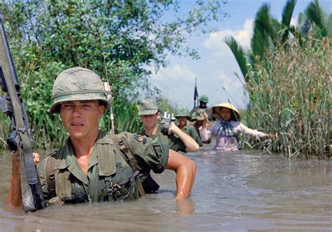 Vietnam War 1967 Us Army Soldier Pfc Fred Greenleaf With Flickr