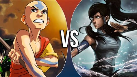 Avatar Korra Vs Avatar Aang