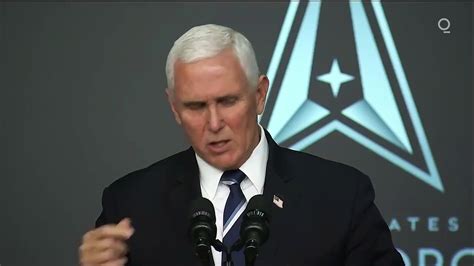 Pence Says Us Space Force Members Will Be Called Guardians Video