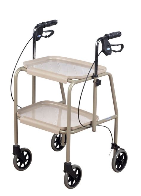 Indoor Trolley Walker With Brakes Life And Mobility