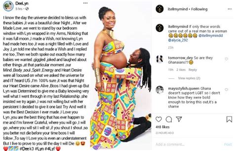Popular Ghanaian Lesbian Reveals How She Got Her Partner Pregnant