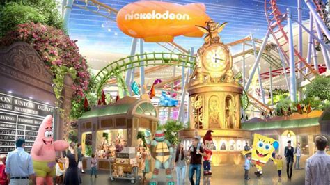 Nickelodeon Universe The Largest Indoor Theme Park In North America