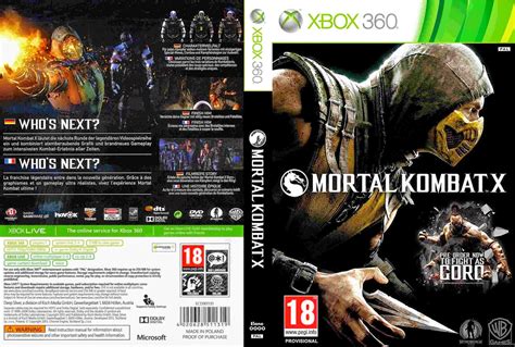World Of Covers 01 Mortal Kombat X Capa 02 Game Xbox 360