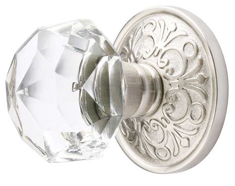 Emtek Diamond Crystal Door Knob Shop Glass Door Knobs At Homestead