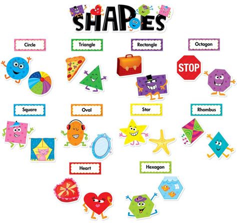 4 Best Images Of Free Printable Shapes For Preschool Bulletin Board