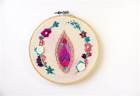 Vulva Art Yoni Wall Decor Vagina Art T For Midwife