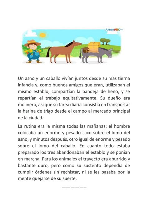 El Asno Y El Caballo By Edgames Issuu