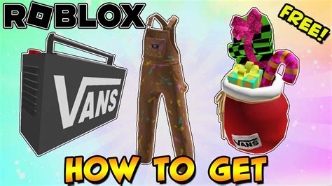 Free Items How To Get Vans Holiday Ts Boombox And Artist Overalls