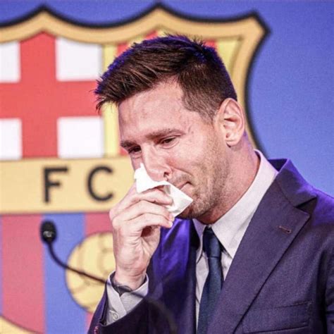 Losing To Chelsea Is My Only Regret In Barcelona Messi In Tears After Emotional Goodbye