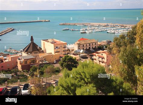 The Port Of Sciacca In The Province Of Agrigento On The South West