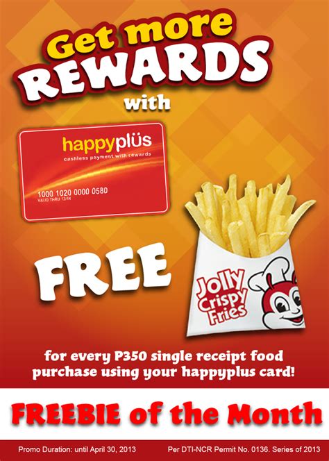 Free Jolly Fries Jollibee Promos And Deals Where Food