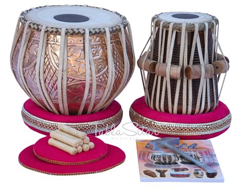 Tabla Drum Set By Maharaja Musicals Professional 35 Kilograms Copper