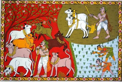 Cheriyal Scroll Painting A Traditional Art Form Of Telangana Pradakshna