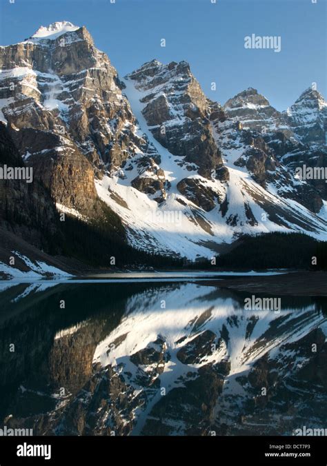 Moraine Lake Valley Of 10 Peaks Banff National Park Alberta Canada