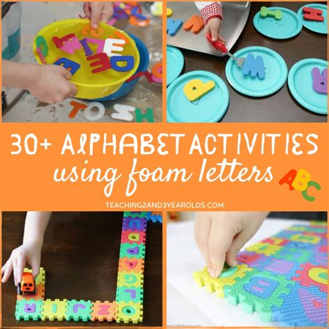 Alphabet Activities For Toddlers Let The Kids Have Fun Painting The