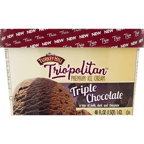 Turkey Hill Triple Chocolate Ice Cream 48 Oz Instacart