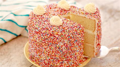 Vanilla Birthday Cake Recipe Gemma’s Bigger Bolder Baking