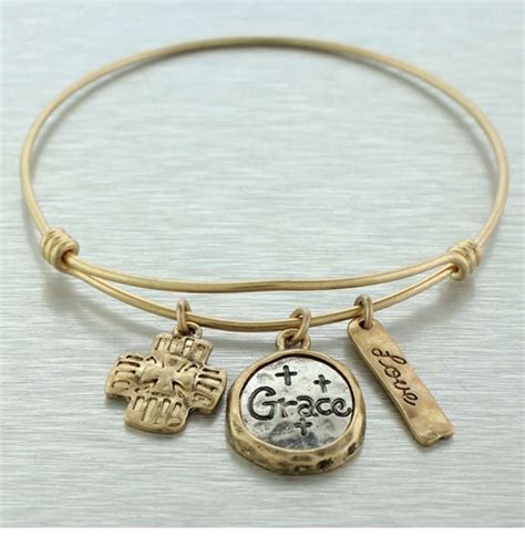 Gold Grace Bangle Bracelet