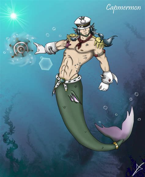 My Merman As A Digimon By Andsportsart On Deviantart