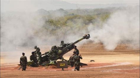 Indian Army Puts Up Imposing Firepower Display With Indigenous