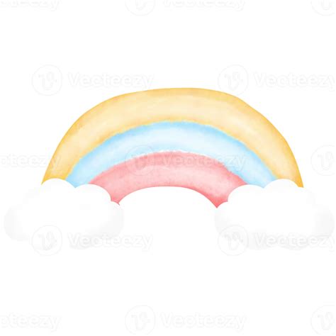 Cute Rainbow Illustration 16733771 Png