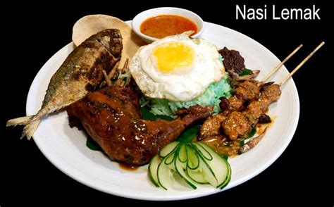 How to make nasi lemak steve's kitchen. Nasi Lemak ::: Rice steamed with coconut milk / pandan ...