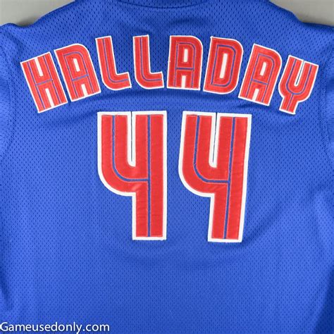 Toronto blue jays jerseys found in tsr category 'sims 4 male everyday'. Roy Halladay Toronto Blue Jays first Jersey - Game Used Only
