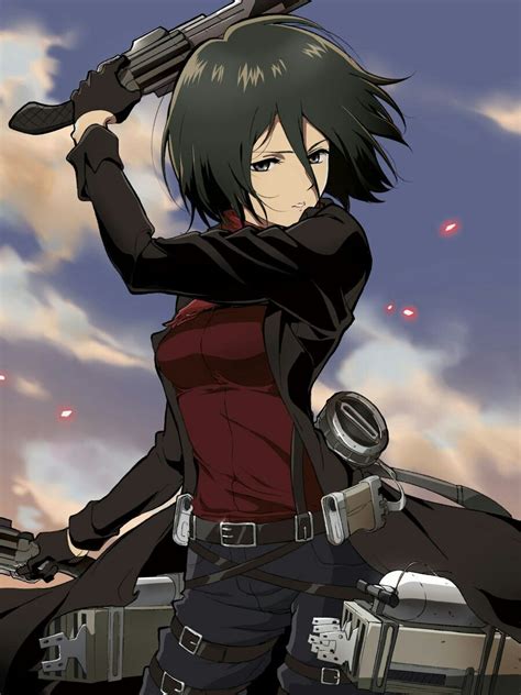 Mikasa Attack On Titan Snk Anime Personagens De Anime E Anime Luta