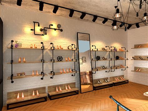 Prab space saving shoe racks. Best Hanging Wall Mount Shoe Display Shelf - Boutique ...